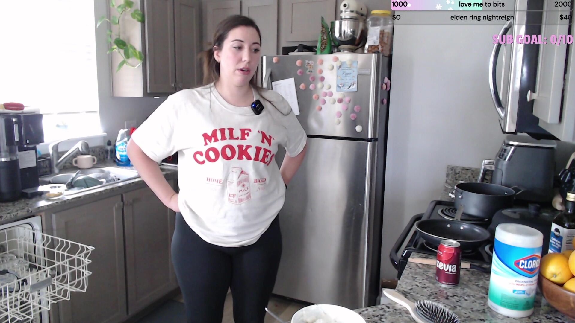 Kitchenwifi stream yoga pants look at description