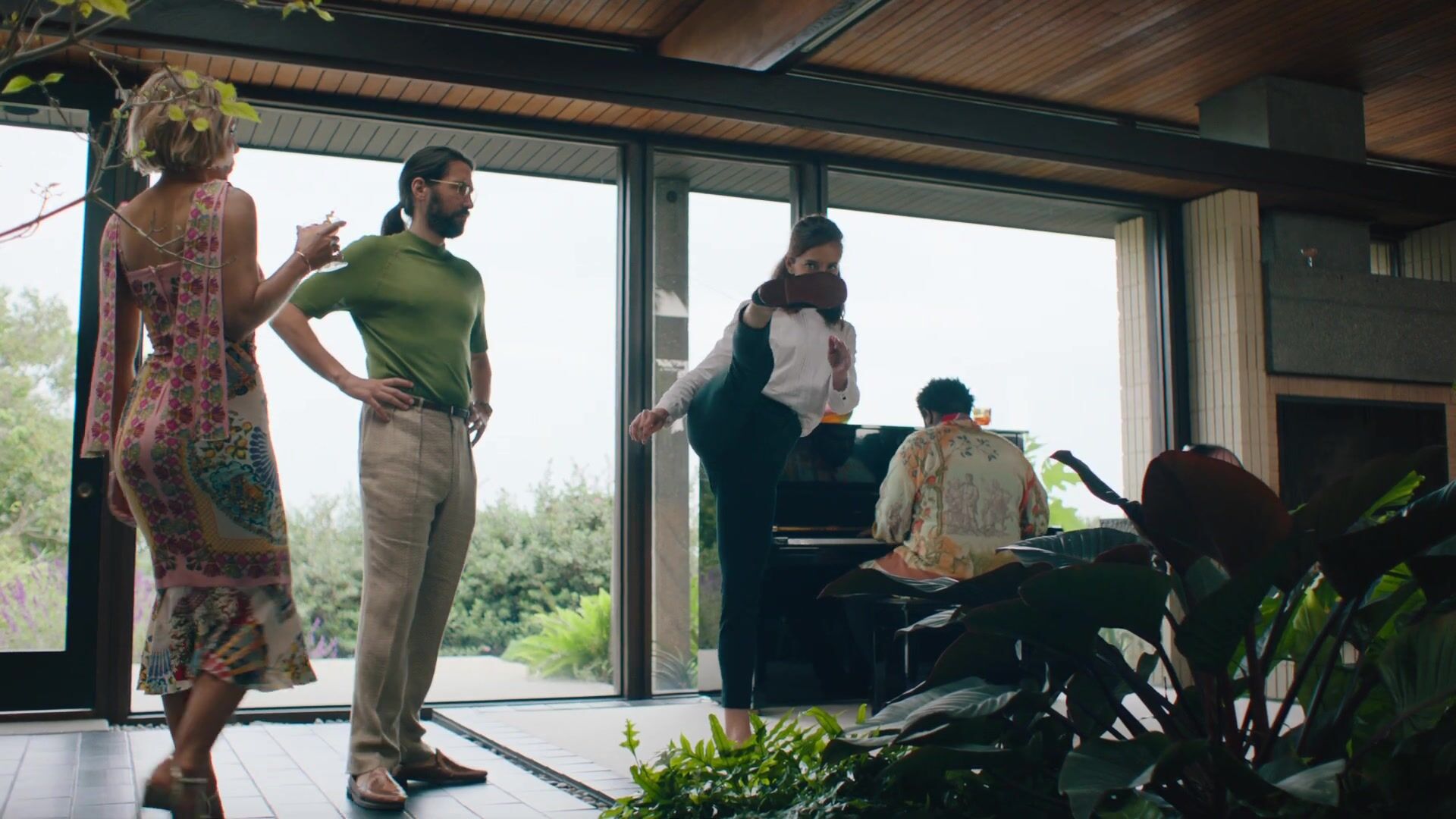 Cocktail party turns into martial arts fight _ “The Cocktail Party” - Short film by Jessica Sanders