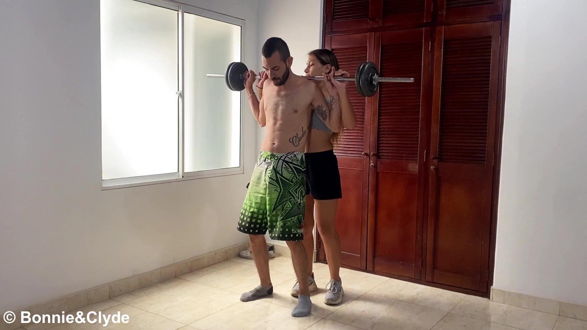 she loves being stronger and lift carry