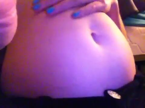 Stuffed belly, Soooo full. .