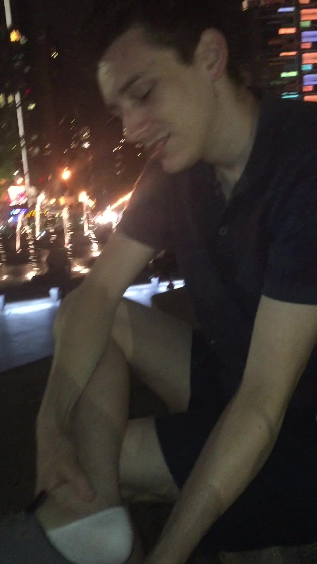 Dude feet with Alexis Grace