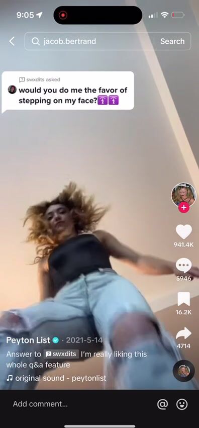 Peyton list stomps on phone