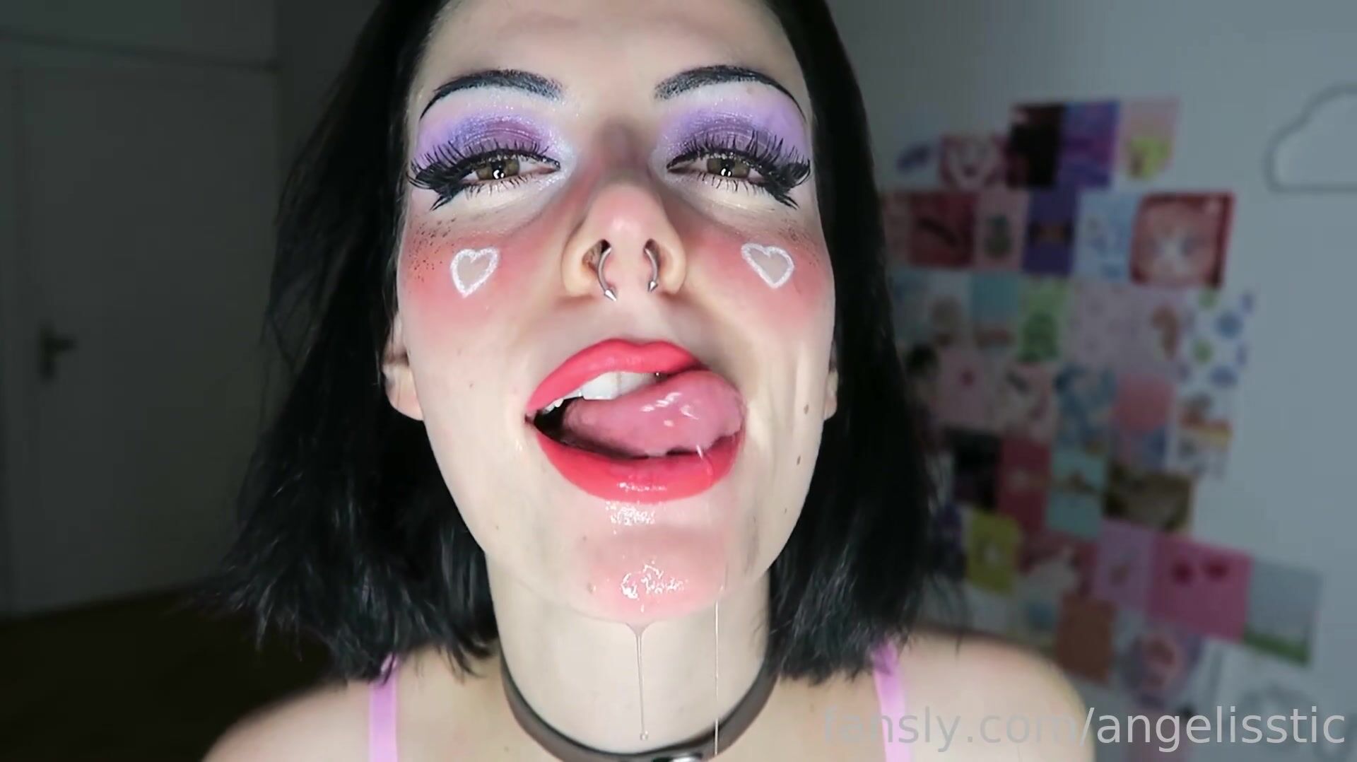 angellistic - sloppy ahegao cum begging