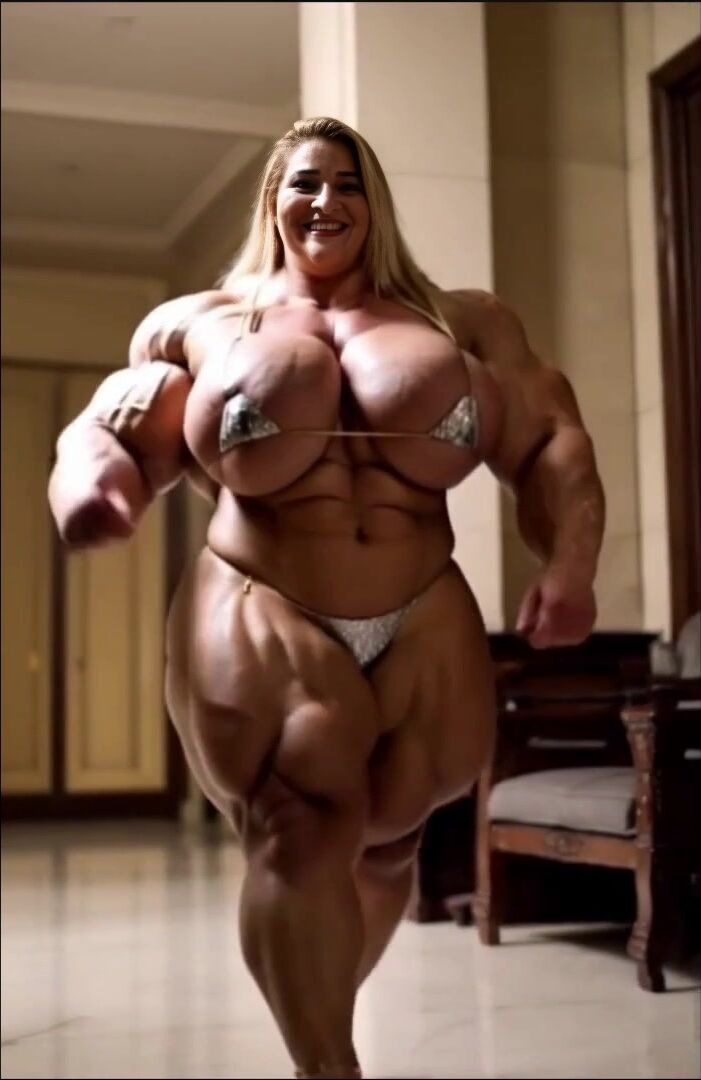 Gilda huge muscles