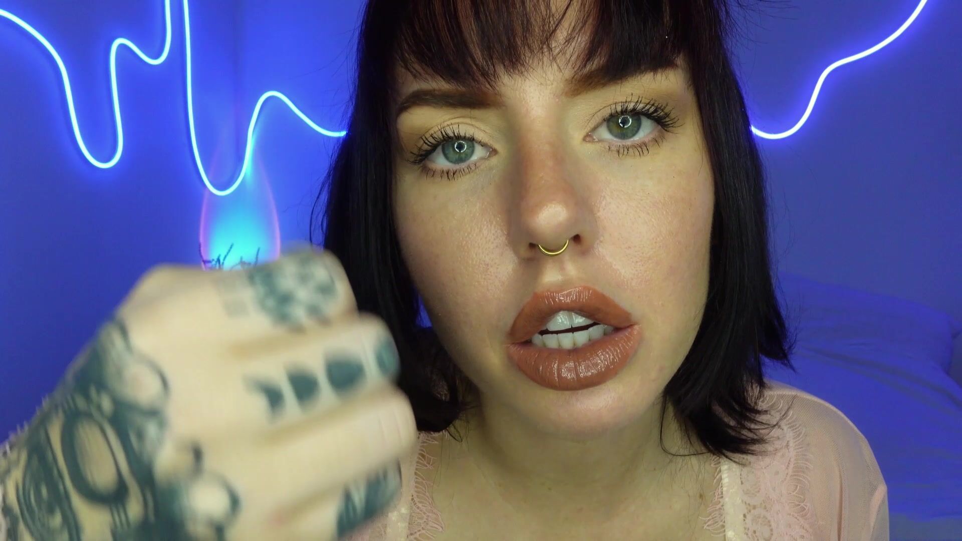 Scarlett Cummings - Face and Mouth Gooner Relapse