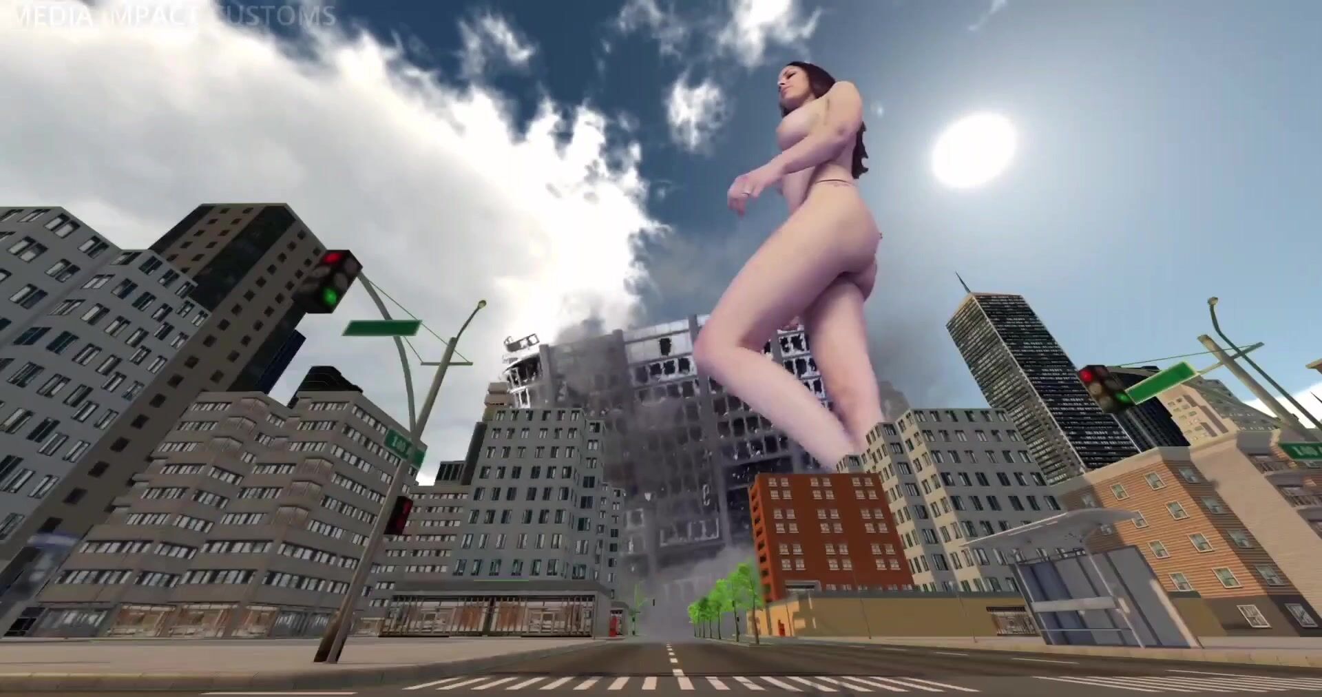 Cali Logan giantess