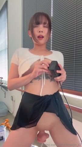 Yuna Tamago - Machine Dildo Fuck