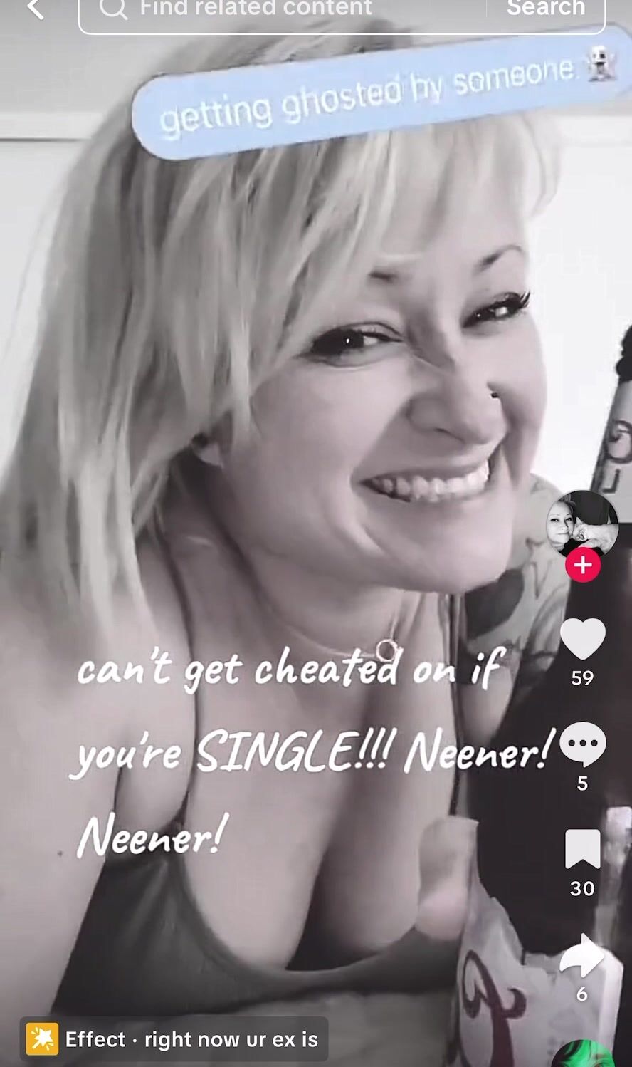 Sexy Blonde Bimbo
