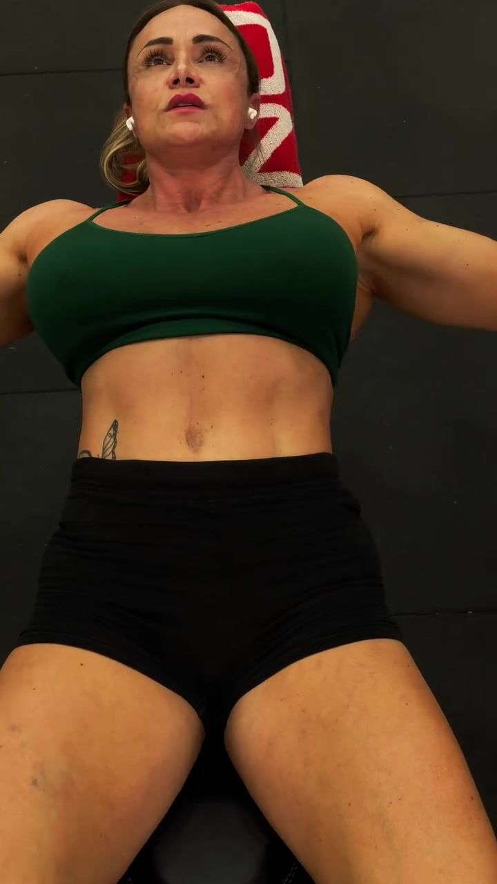chest festival workout milf