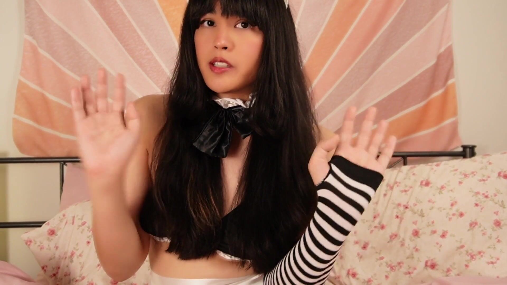 Melissa Masters - Bratty (Trans) Stepsister in Maid Cosplay Dominates You
