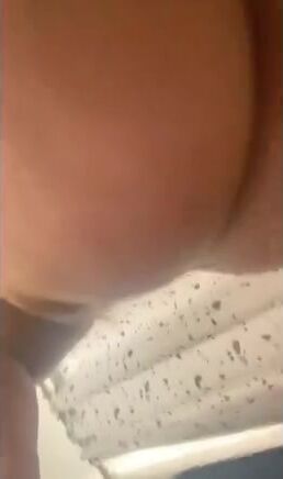 Athletic babe farts