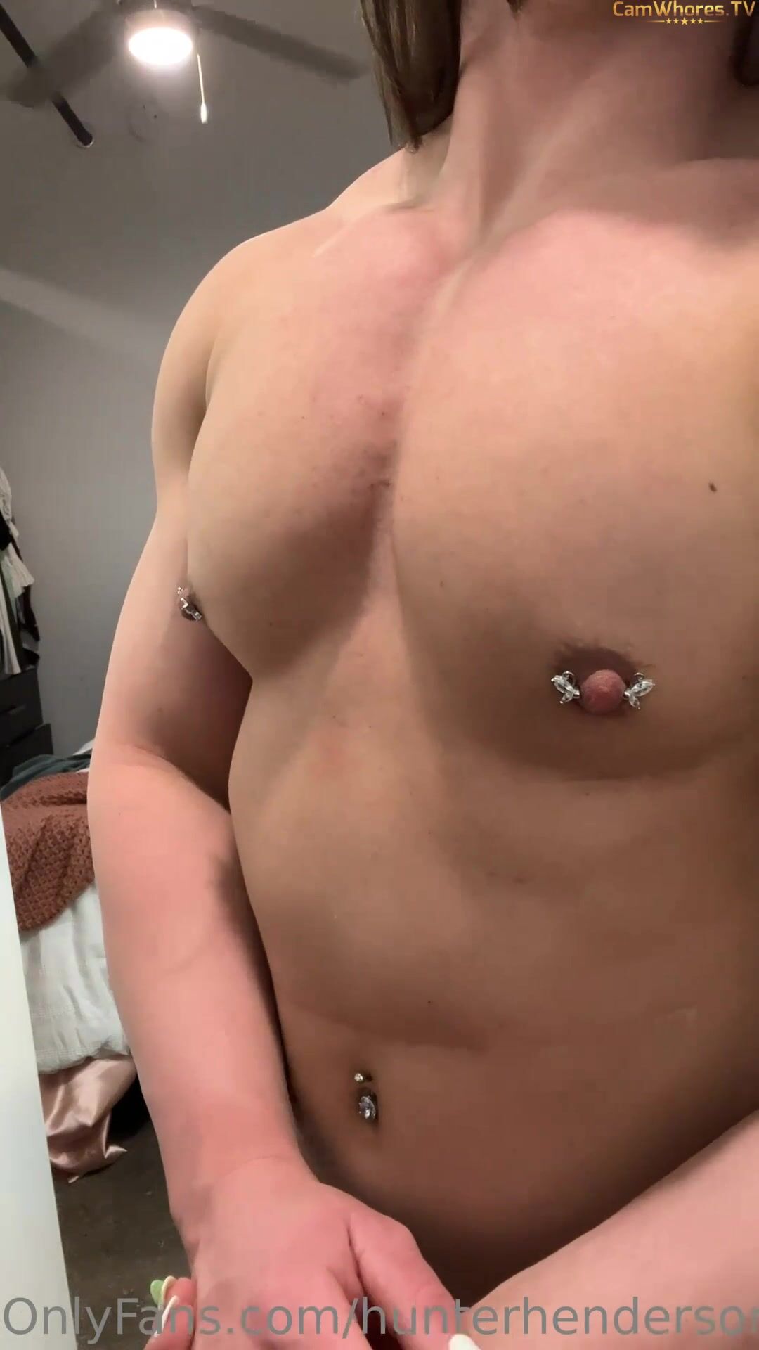 FBB Hunter nude posing