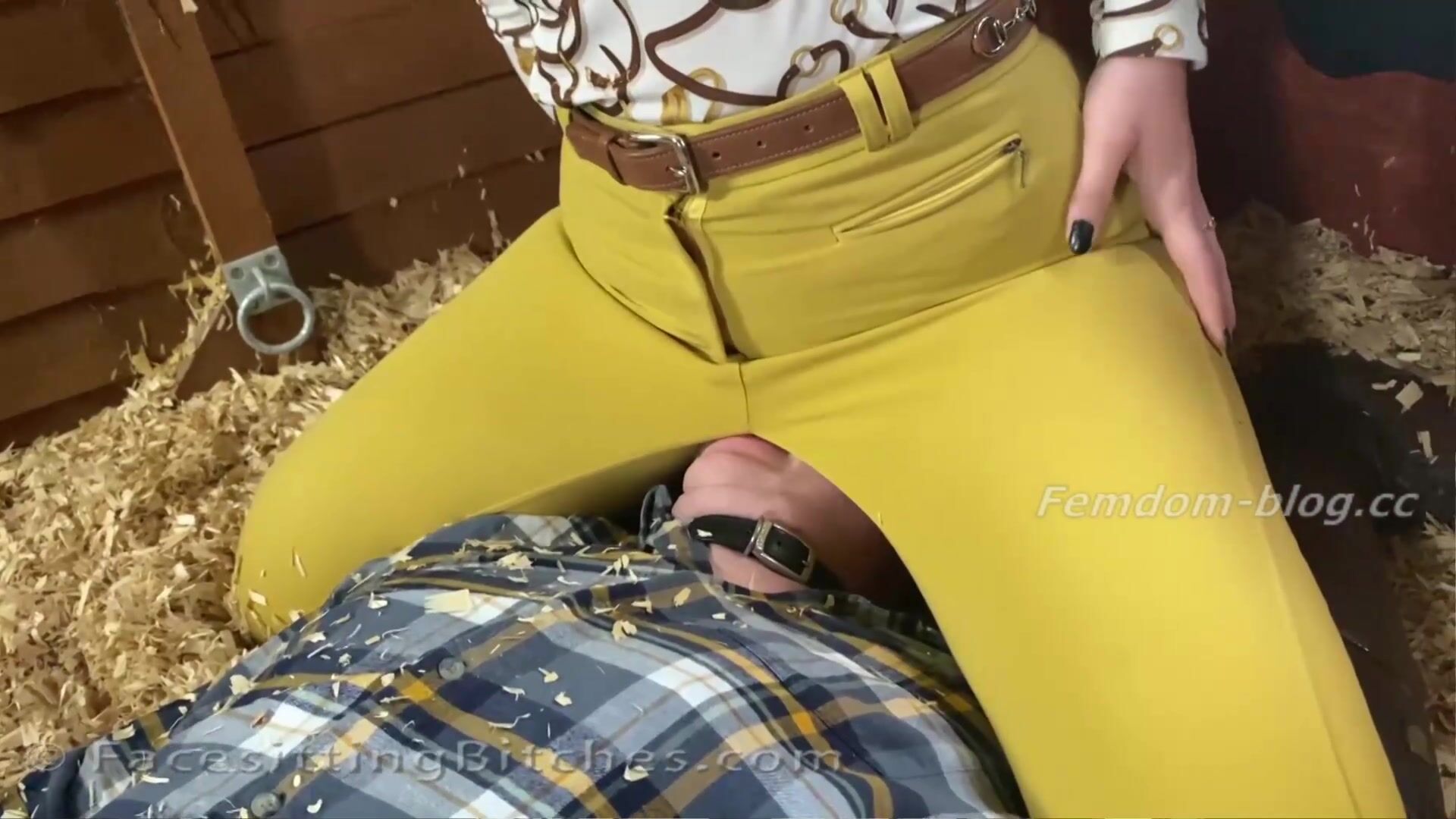 Vivienne L'Amour - Smothered Stable Slave