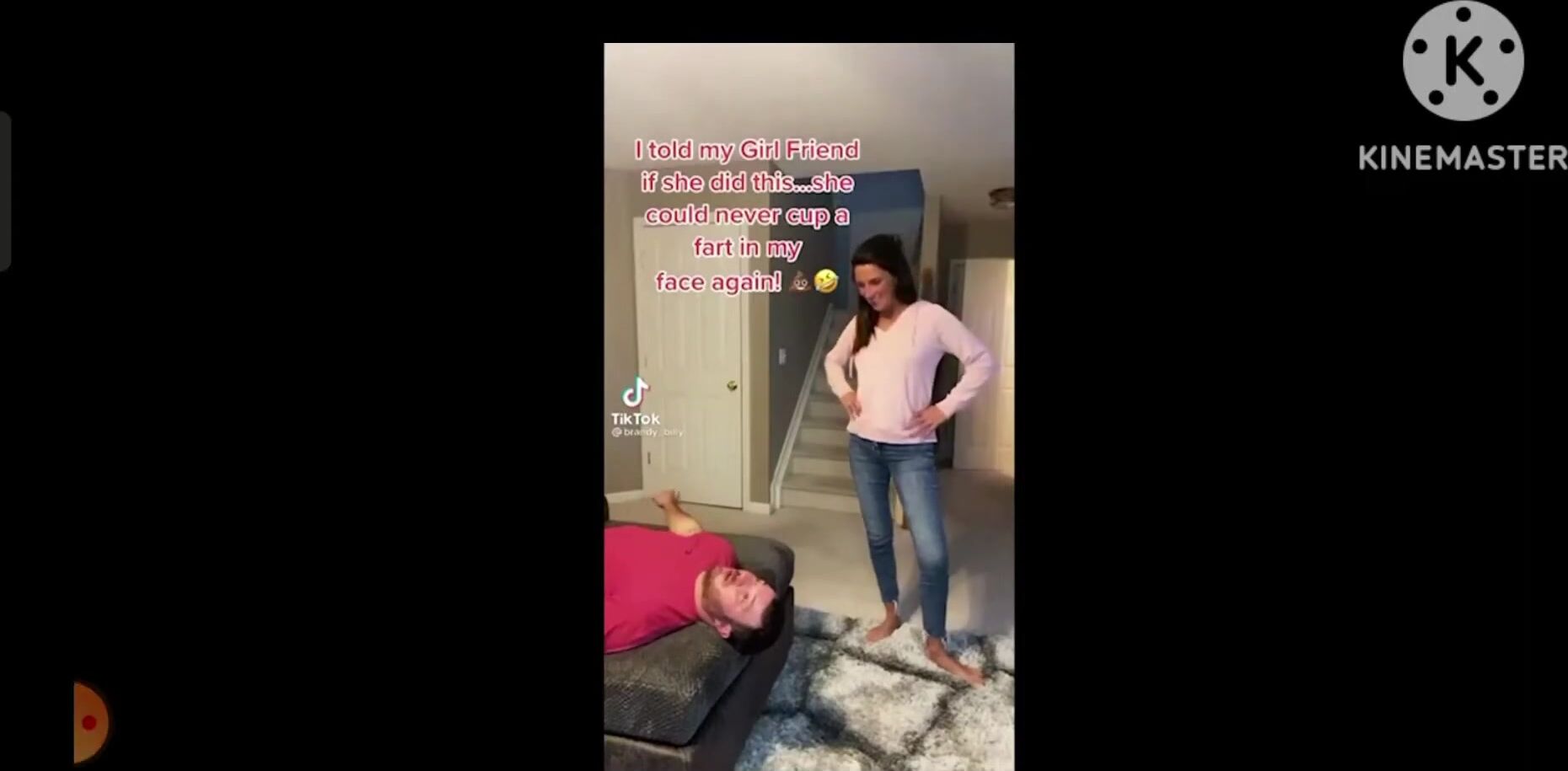 Brandy tiktok face fart