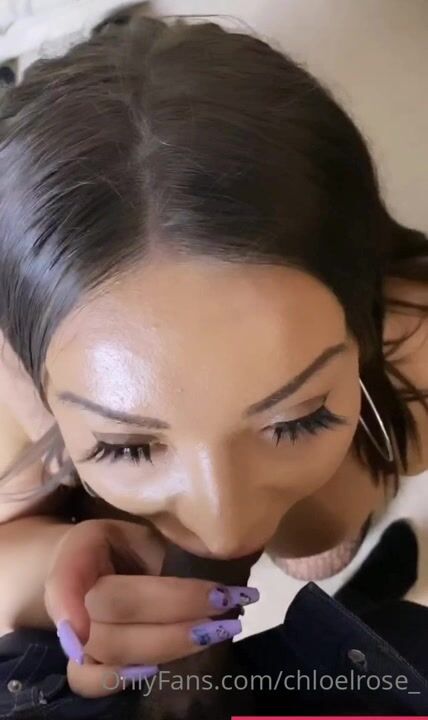 Chloeroseuk - BBC Blowjob
