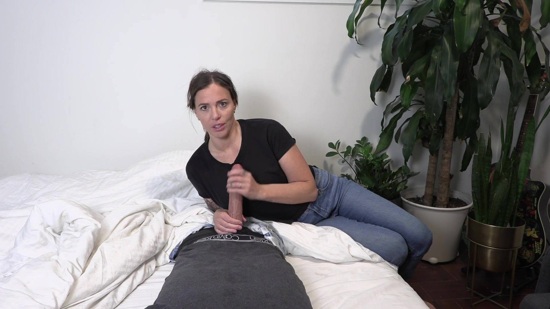 step-Mom Fucks step-Son's Big Cock-Yogabella