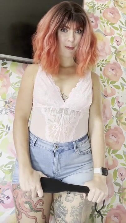Yourhikerbabe Crazy bitch destroys your balls Ball busting JOI