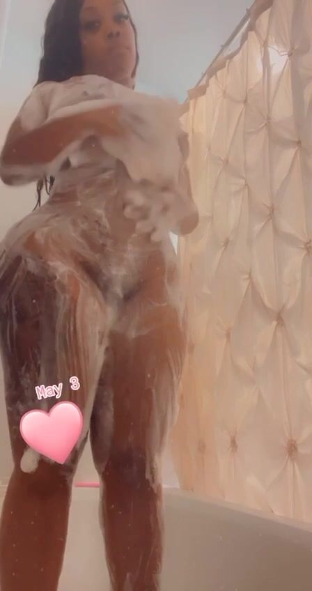 Thick shower bitch