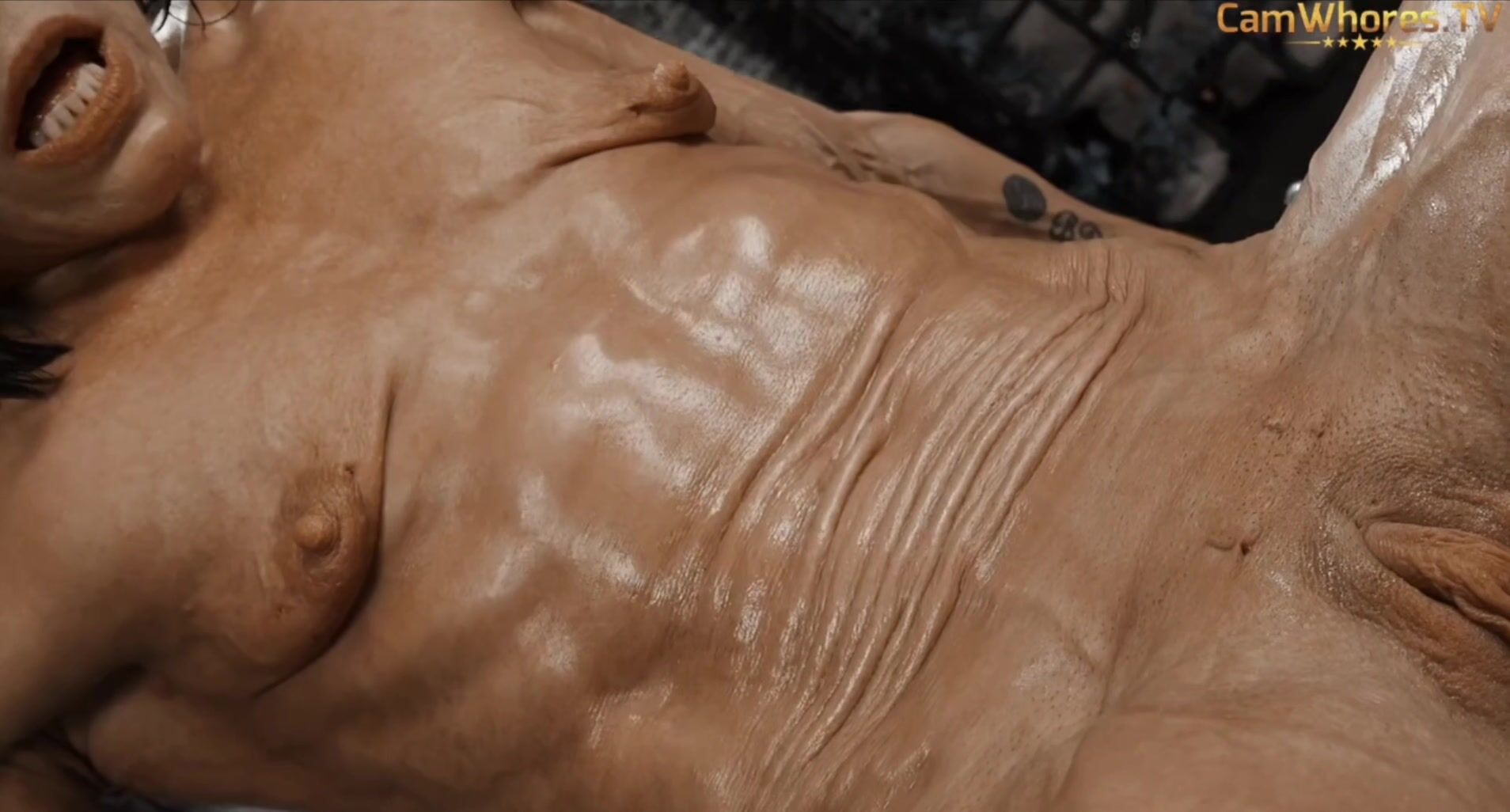 Abby ripped vascular muscle