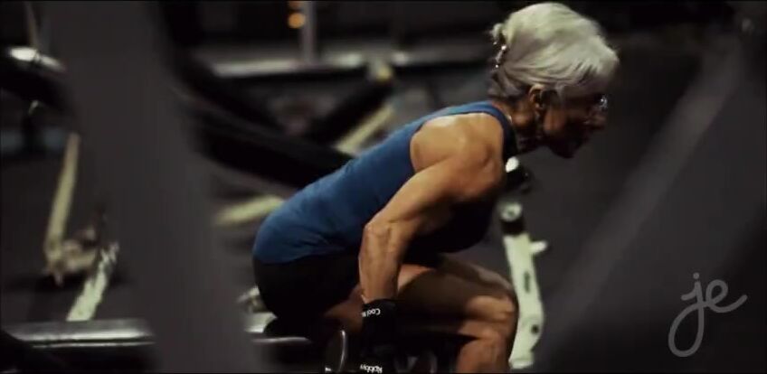 Hot Muscle Granny 2