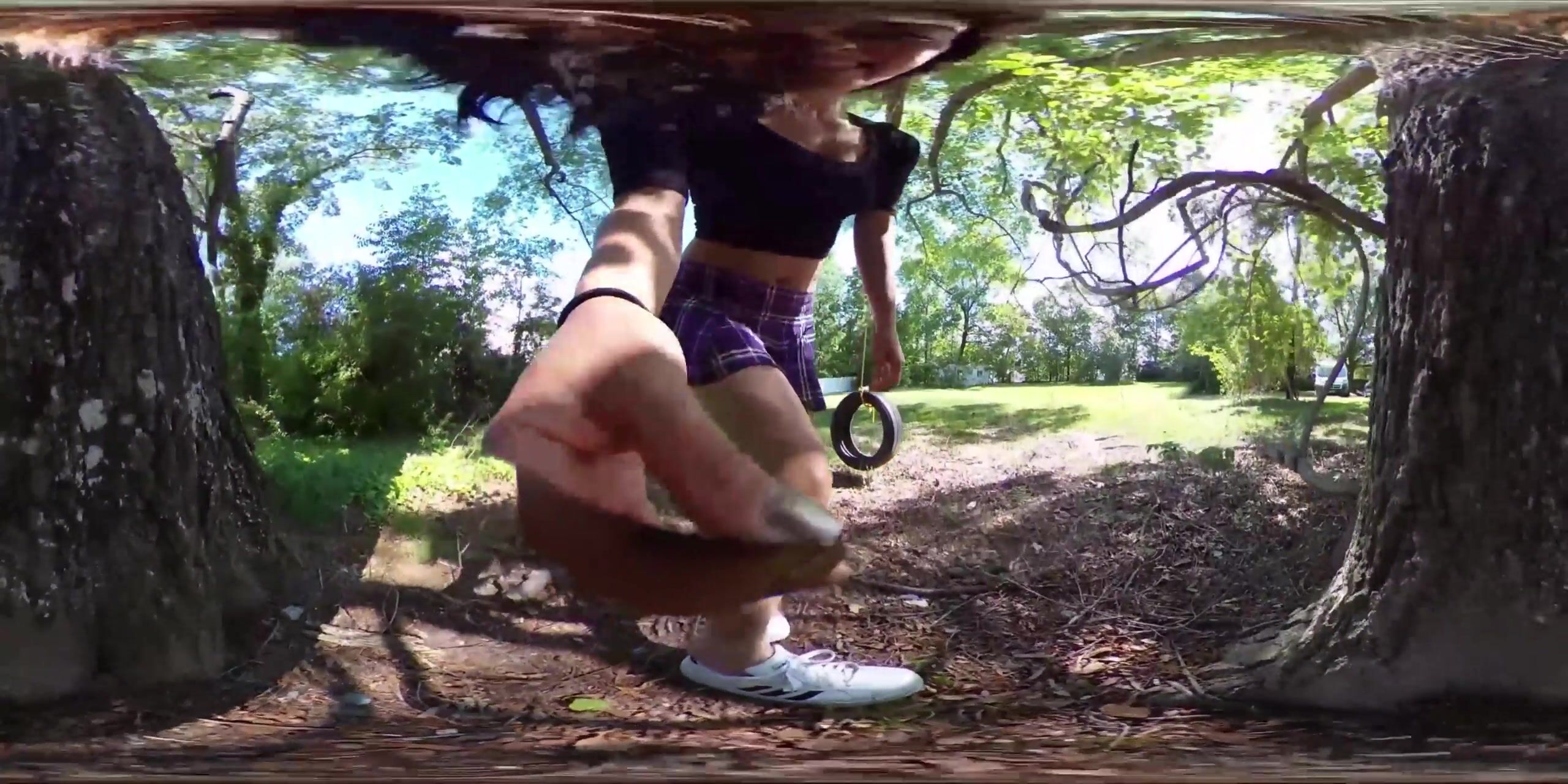 cute giantess in VR