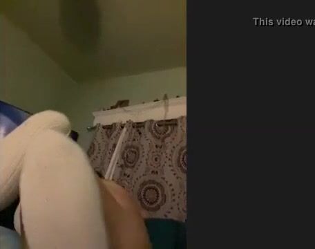 Hypnotized woman strips and masturbates