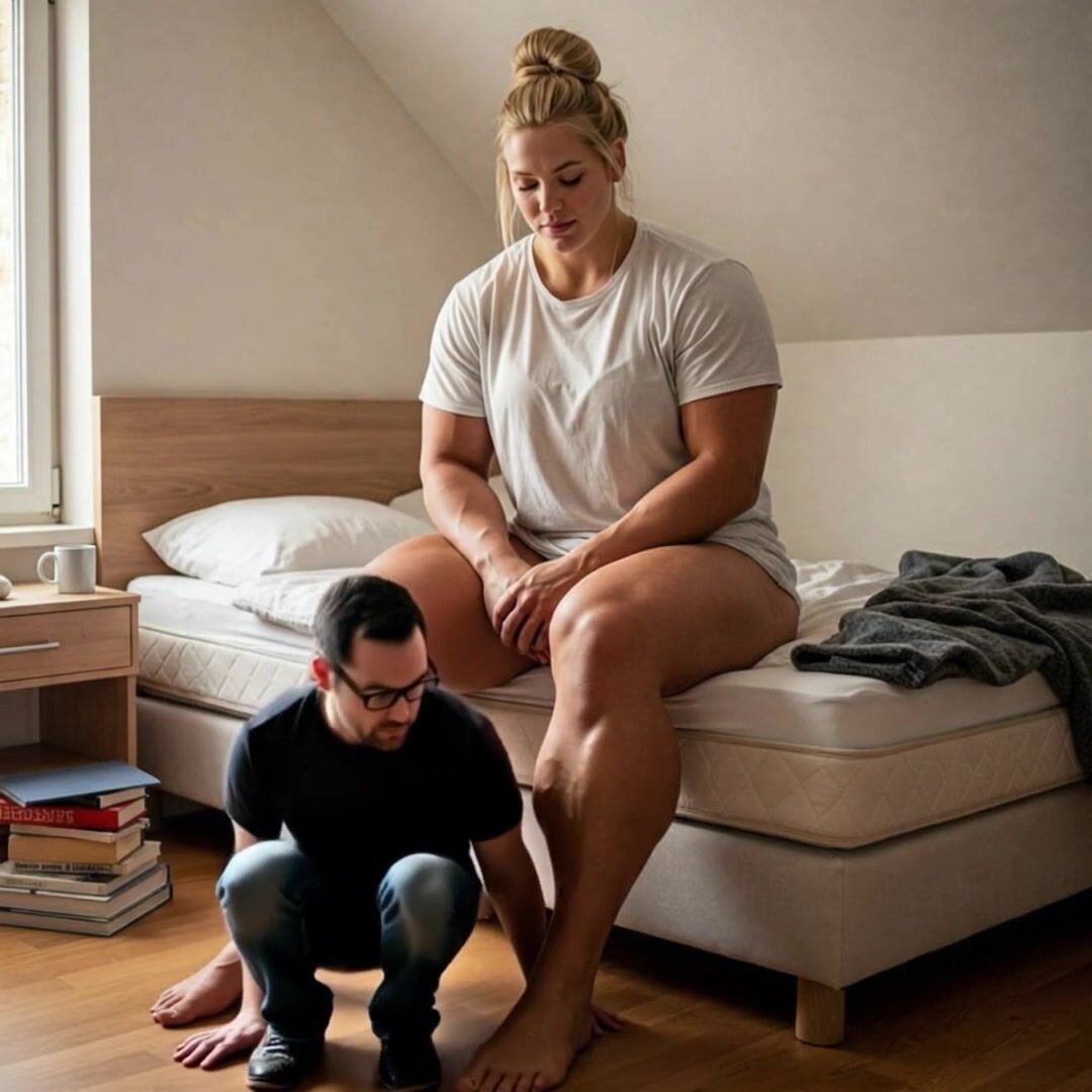 STRONGEST biggest girlfriend ever- ABSURD legs