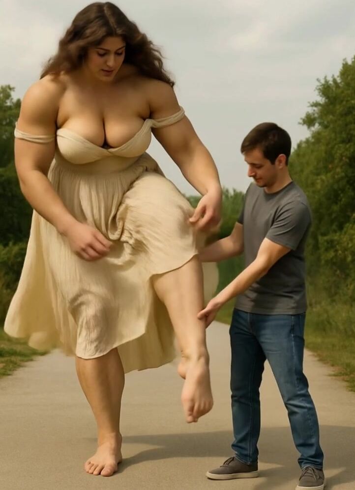 GIANT muscle girlfriend
