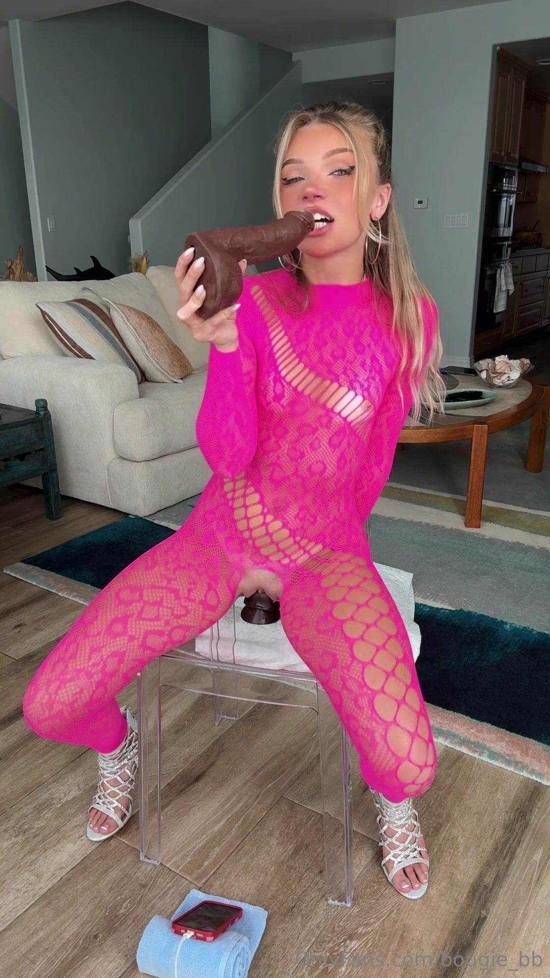 BougieBB double BBC dildo