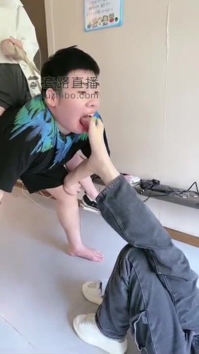 Chinese Goddess Lord Master Double Foot Gagging