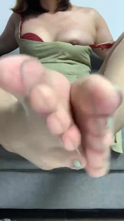 china footjob
