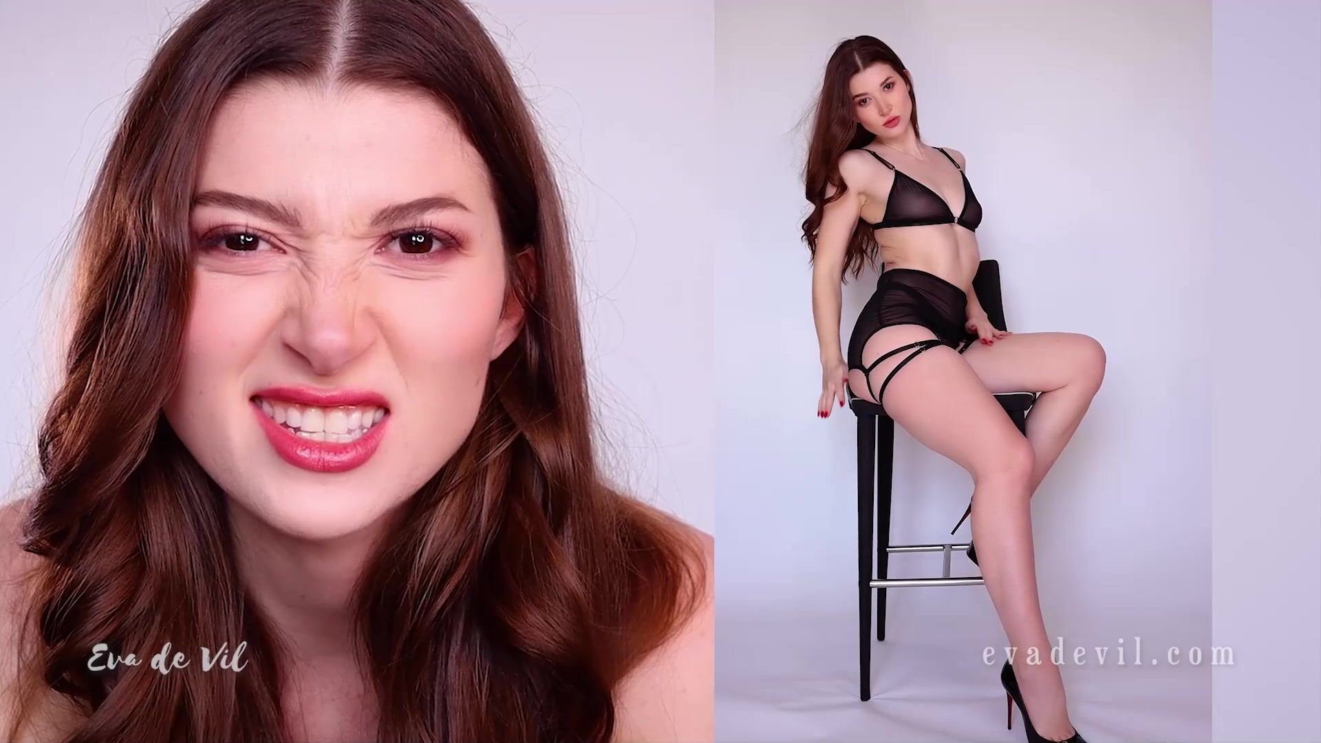 VilEvaMistressDe - Eye Contact Challenge JOI
