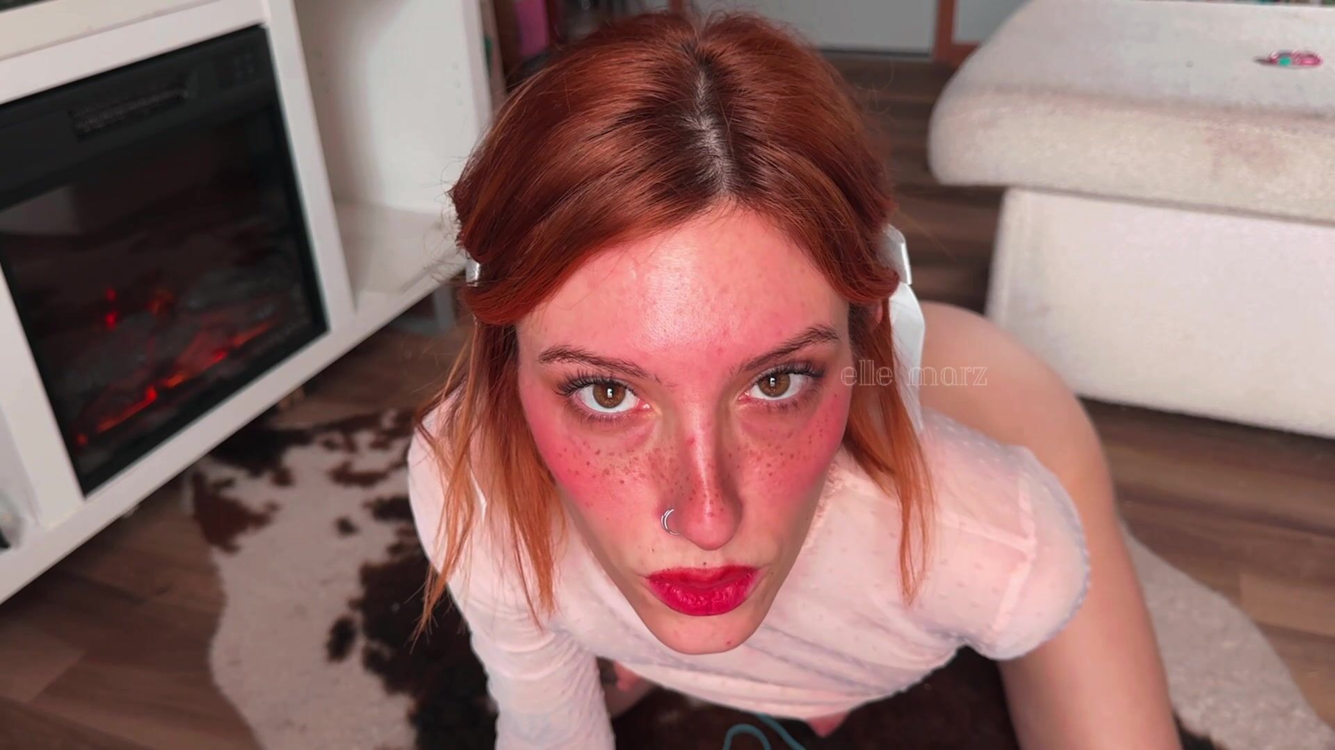 Elle Marz - Daughter Confesses to Gangbang