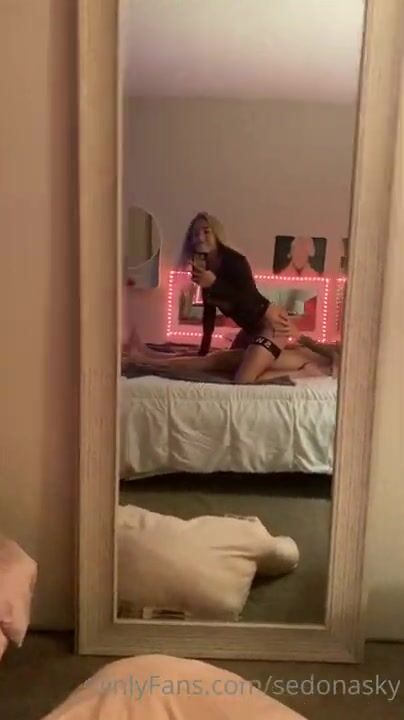 SedonaSky POV mirror fuck