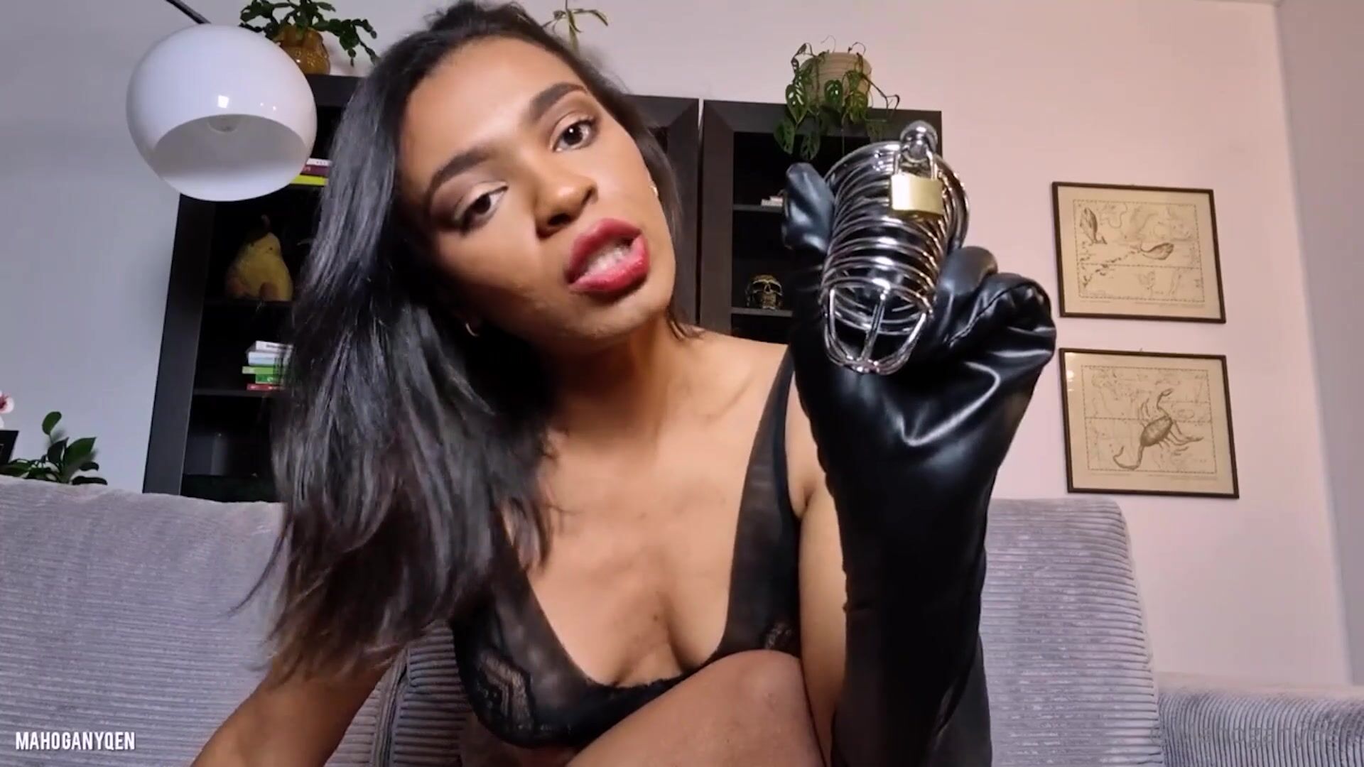 QenGoddessMahogany - Chastity Deal - Findom Blackmail