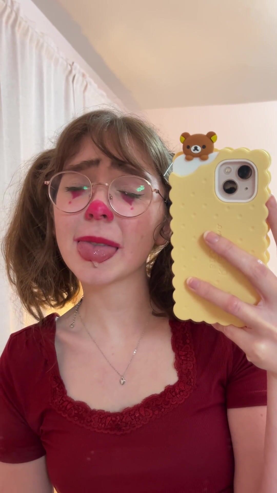 Clarabelles clown ahegao 1