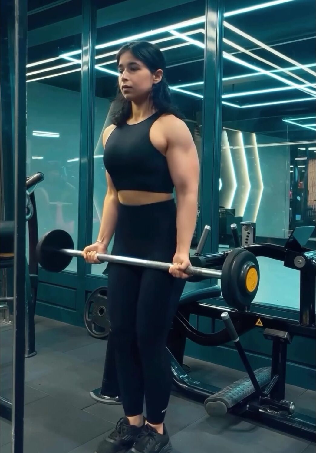 Indian muscle teen girl