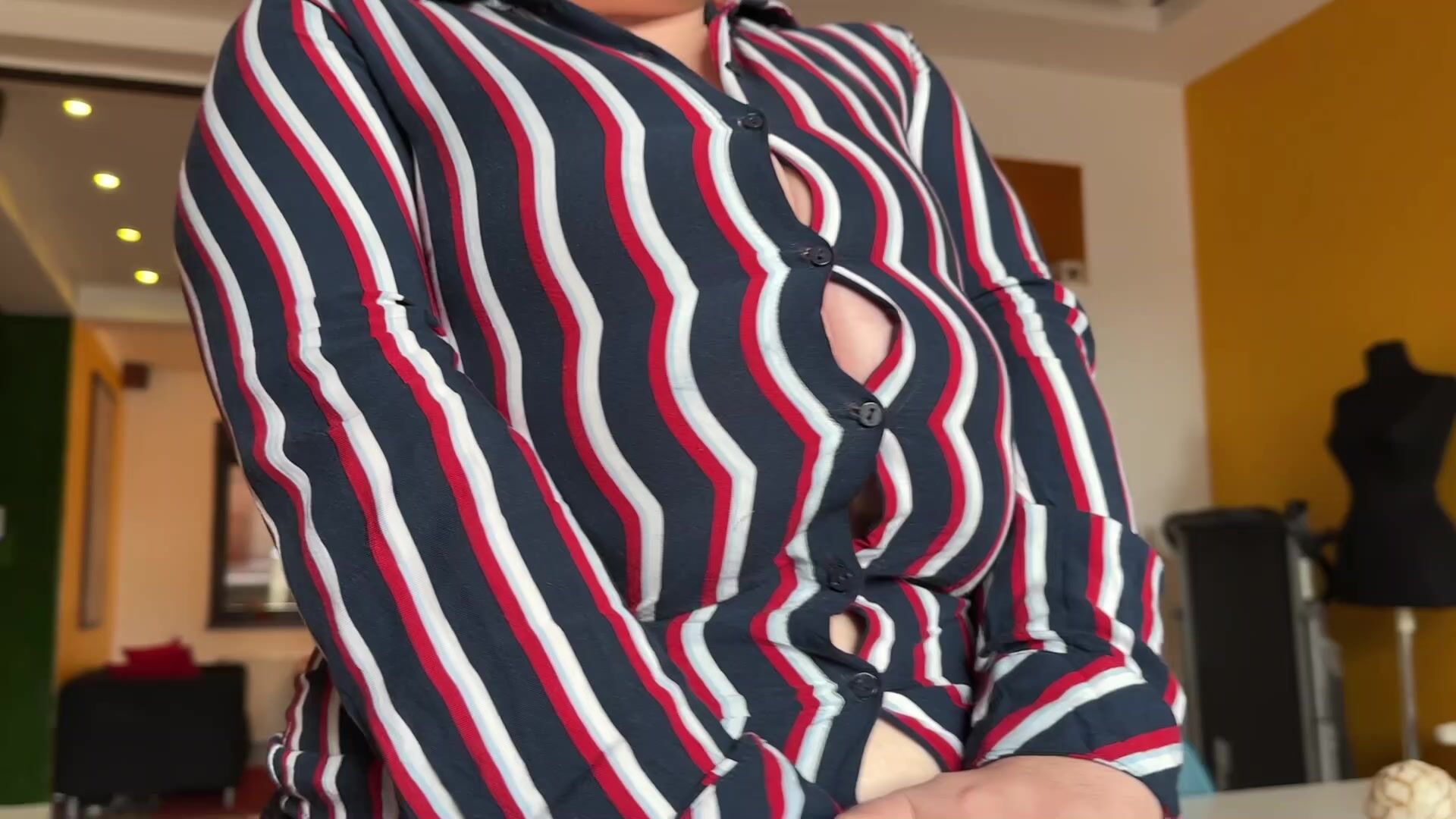 No button can stand my tits power-roxanne miller