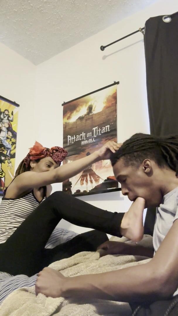 Gagging on my GF feet
