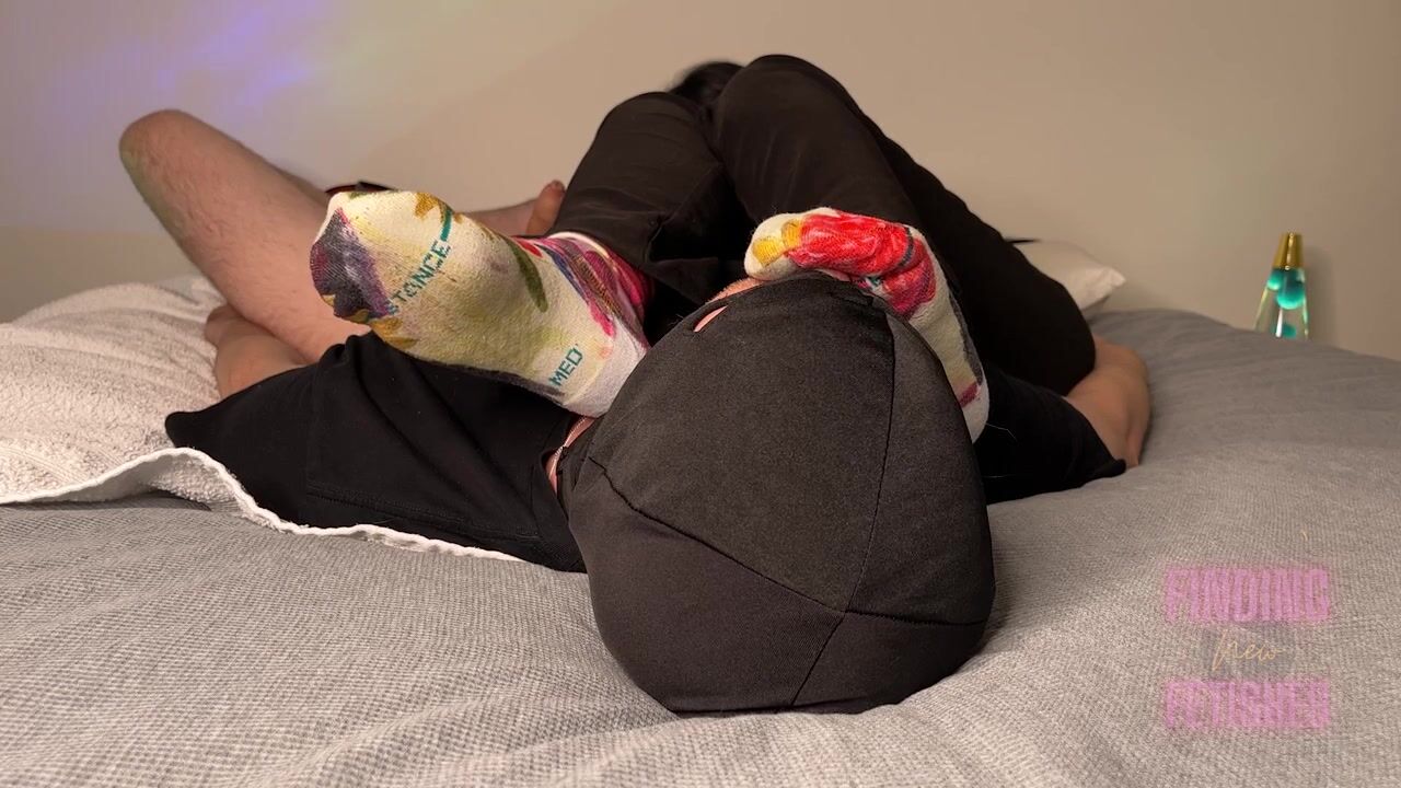 Finding New Fetishes - Stinky Sock Handjob