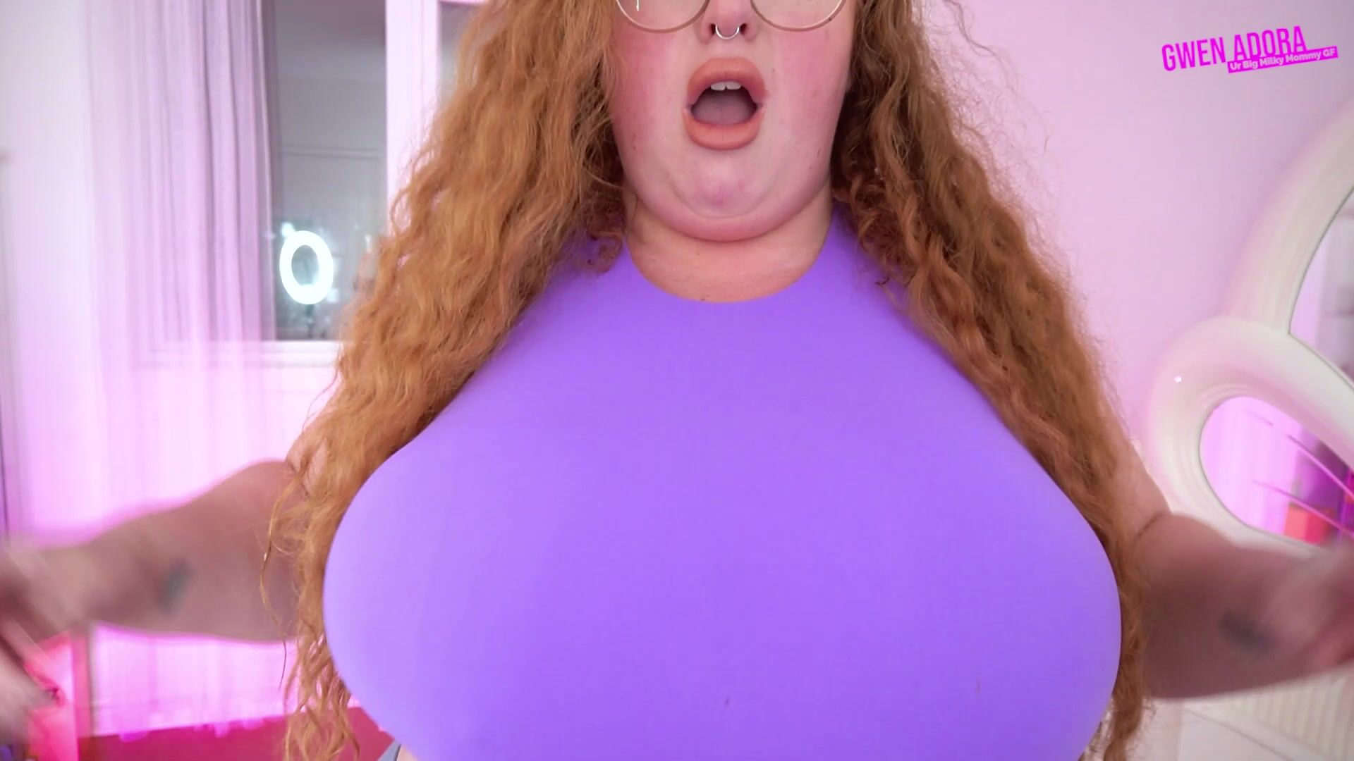 Aunty Breast Expansion Inflation ANR-Gwen Adora