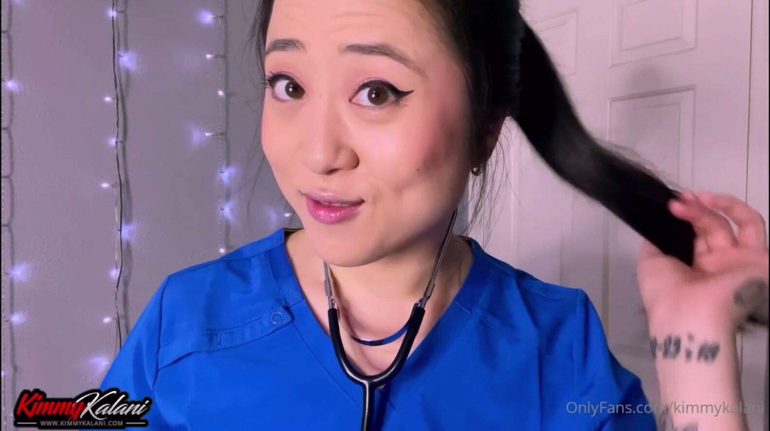 kimmy kalania nurse asmr