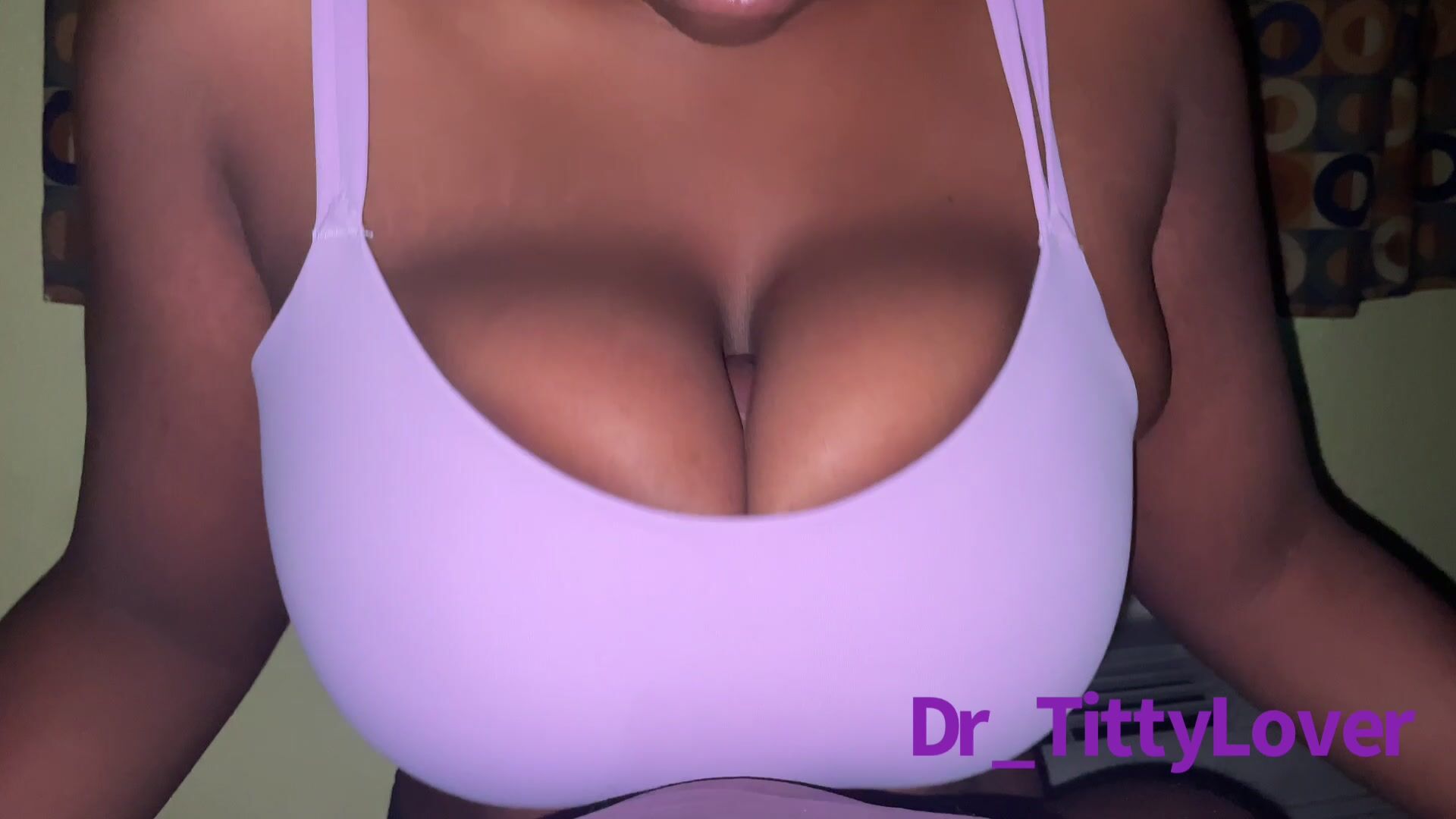 Dr_Tittylover Purple Spots Bra Titjob