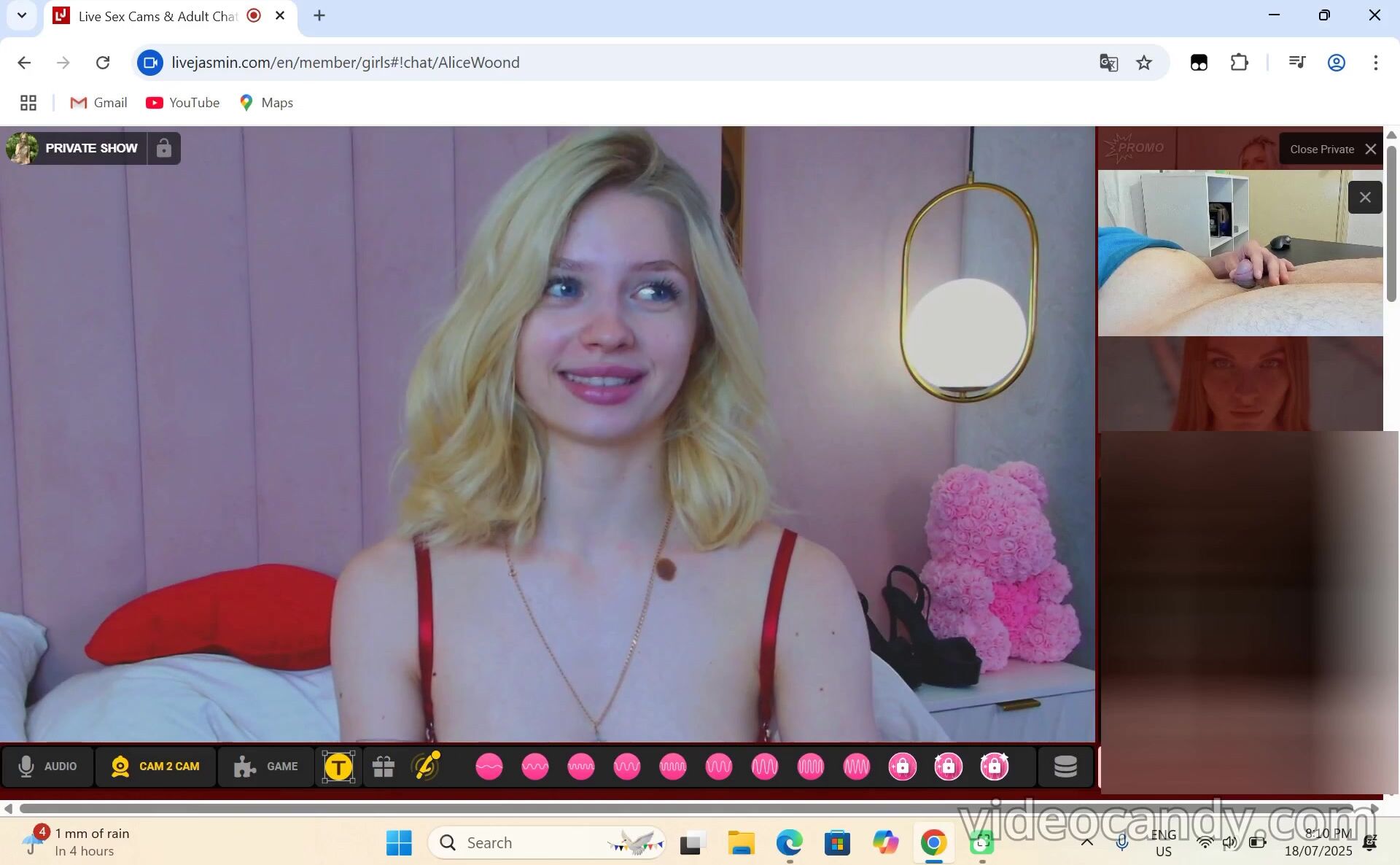 emilia blonde sph webcam