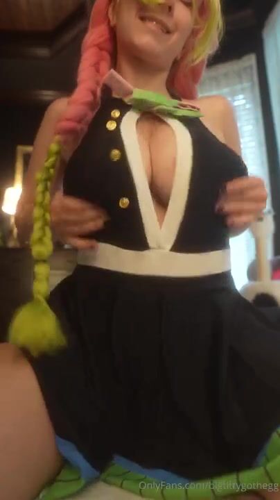 BTGE - Mitsuri cosplay dildo ride