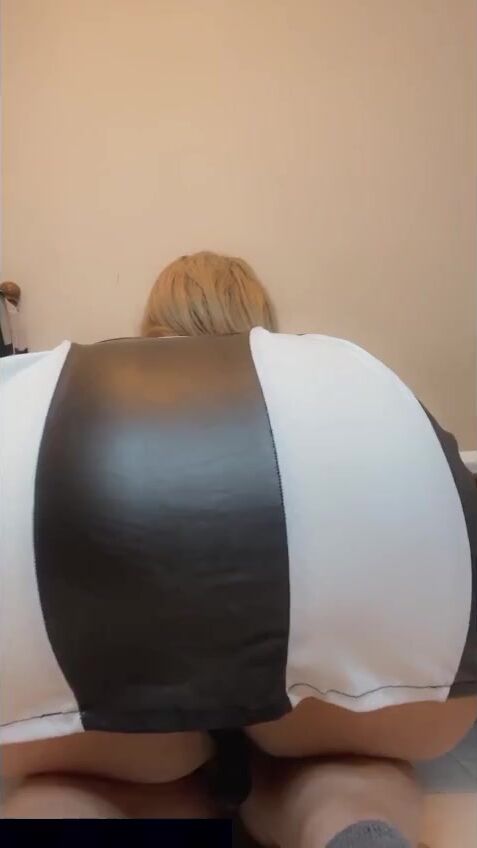 Francia farting in covered dress