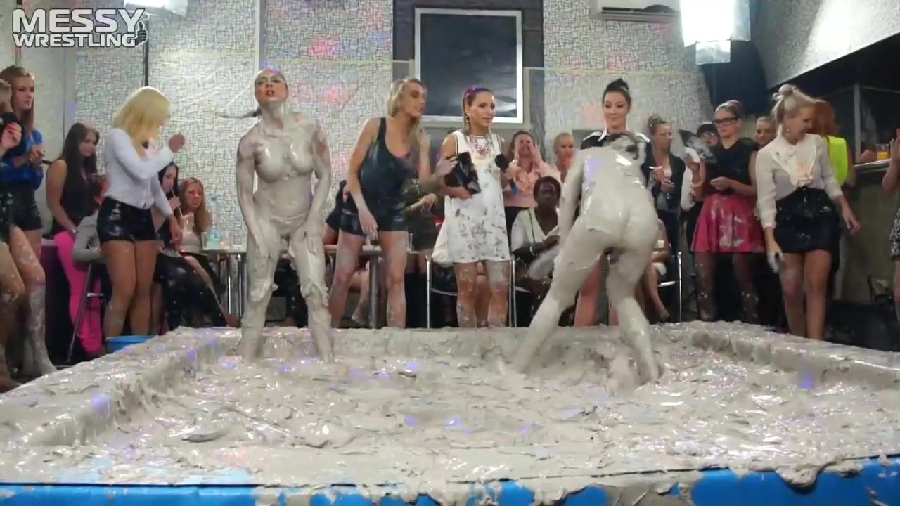 Messy-Wrestling-Mud-Bunnies-Beast-it-Out-In-The-Ring