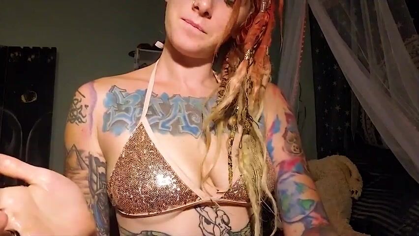 Hippie girl anal training (no cuming)