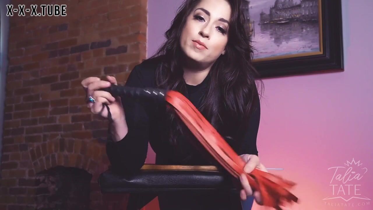 Talia Tate painting your ass red