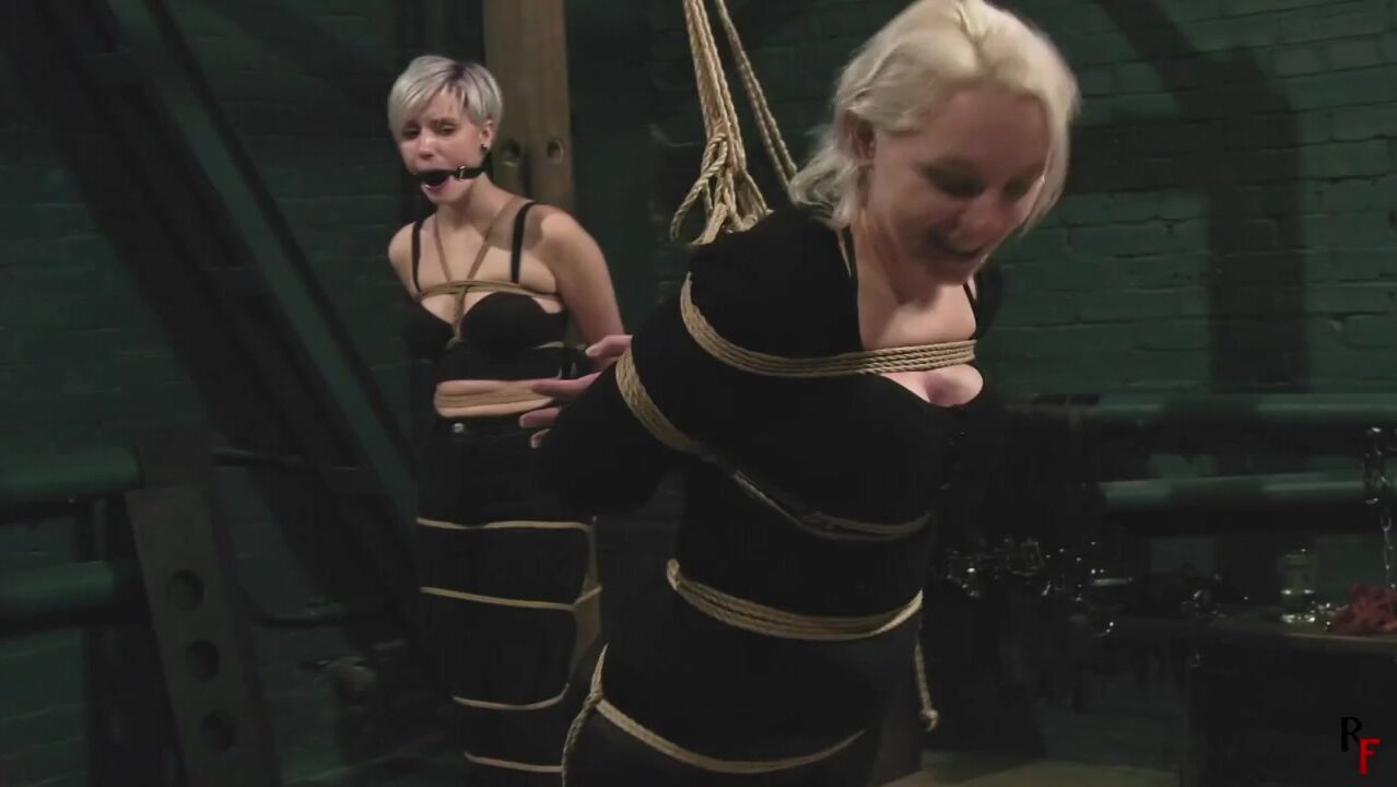 Sayori Tries Suspension Bondage for the First Time and Astrid as a Detached Observer